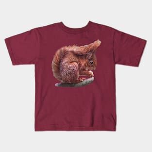 Red Squirrel Kids T-Shirt